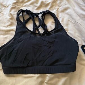 Black Women's Sports Bra